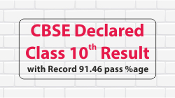 CBSE Declares Class 10th Result 2020; records pass percentage at 91.46