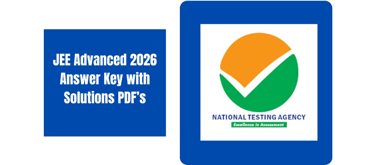 Answer key jee advanced 2026