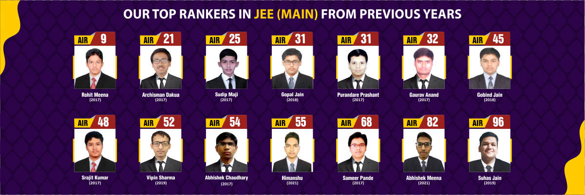 Career Point Top JEE Main Rankers