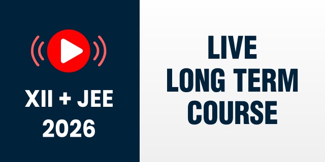 Live Course for Class 12th JEE