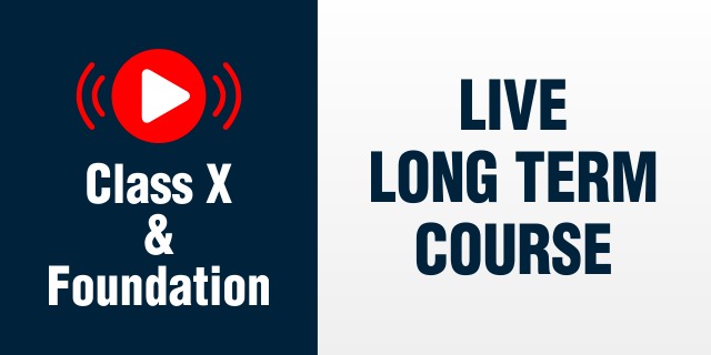 Live Course for Class 10